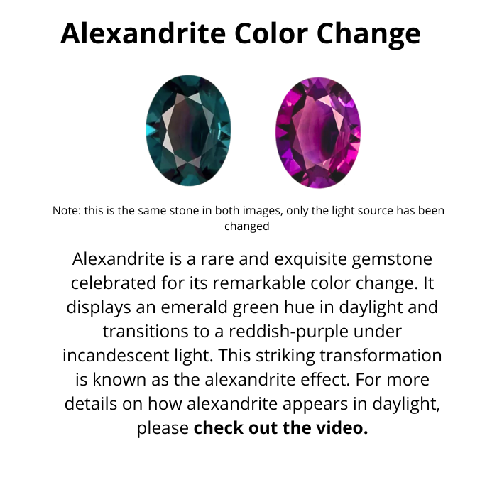 Dainty alexandrite ring, Genuine oval alexandrite ring, Natural alexandrite jewelry, Minimalist gold color ring, Silver Ring, Gifts for her