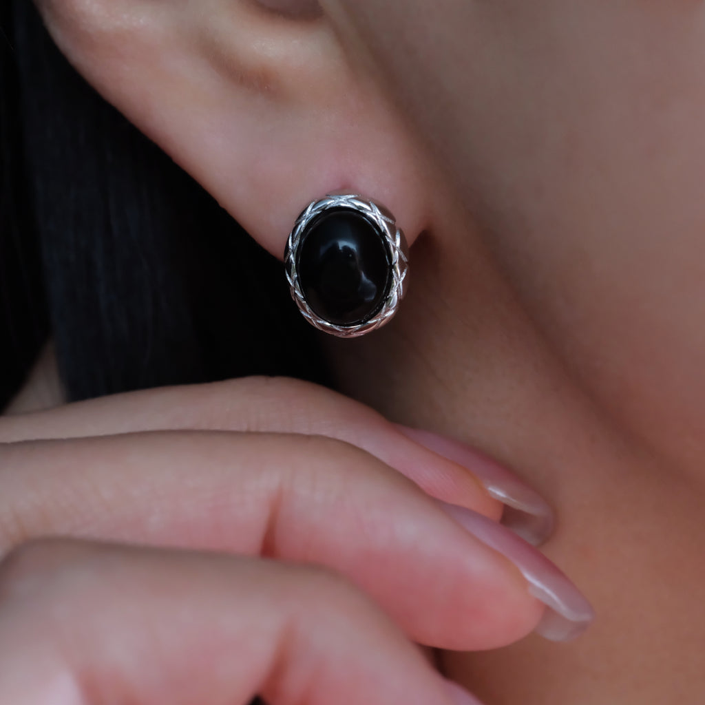 Sterling silver earrings, Gift for her