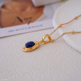 Silver necklace, Gift for her