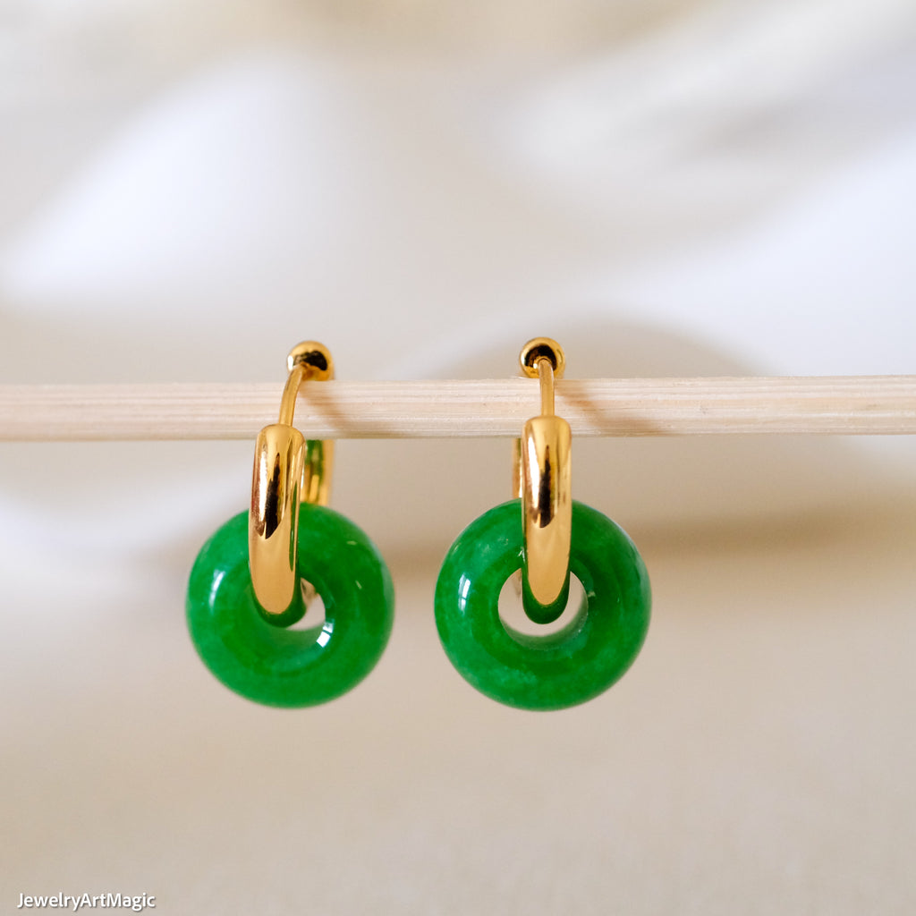 Jade Donuts Hoops