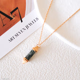 Gold statement necklace, Gift for her