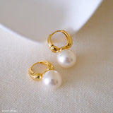 Bridesmaid earrings, Everyday earrings, Pearls jewelry, Gift for Her