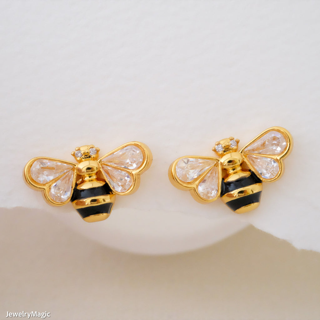 bee earrings
