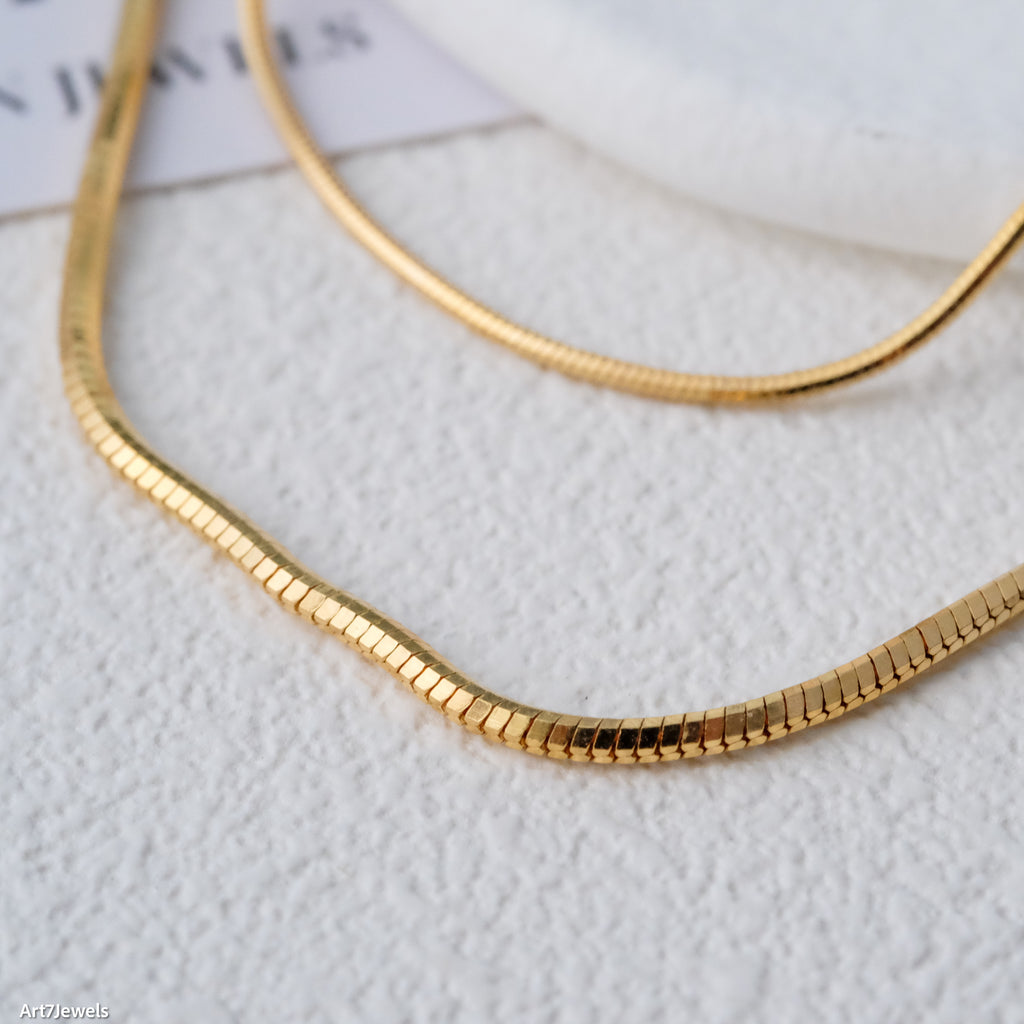 Herringbone necklace