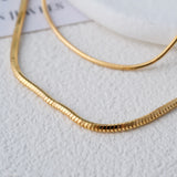 Herringbone necklace