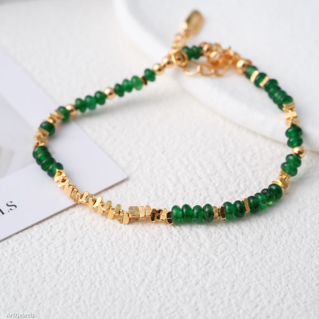 Emerald bracelet