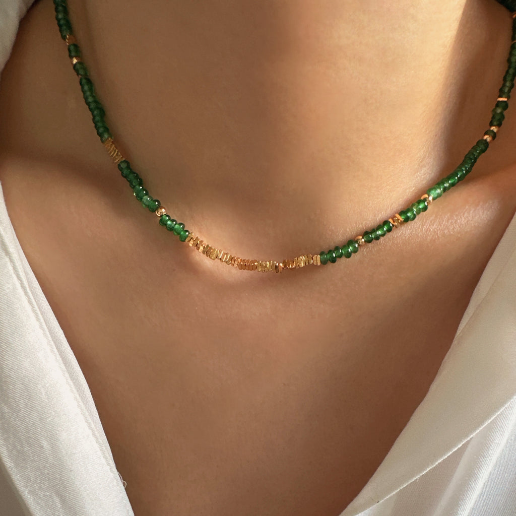 Emerald necklace