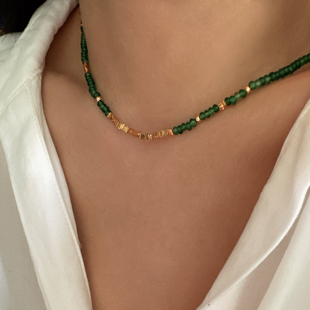 Emerald necklace
