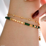 Emerald bracelet