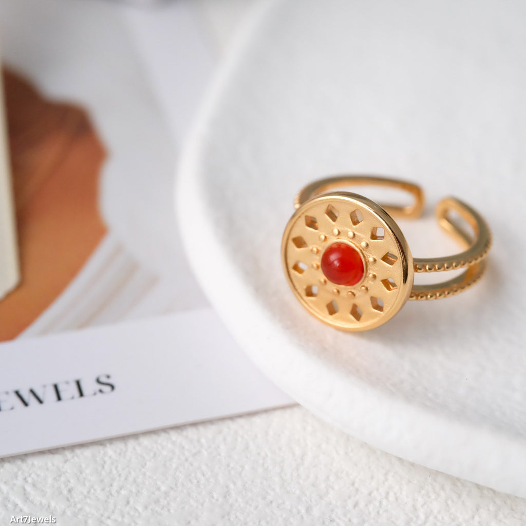 Carnelian ring