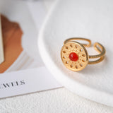 Carnelian ring