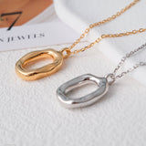 Oval necklace