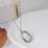 Oval necklace