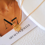 Elegante citrine pendant