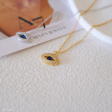 Evil eye pendant, Protection necklace, Hamsa necklace, Sterling Silver necklace, Gifts for her