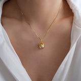 One pearl necklace, 925s Silver necklace, Gifts for her