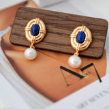 Lapis lazuli earrings
