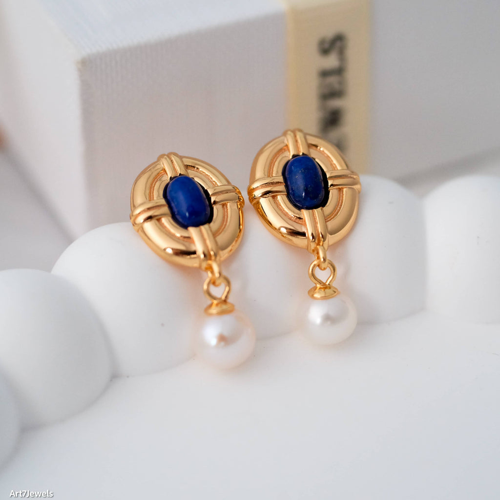 Lapis lazuli earrings