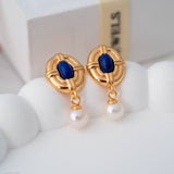 Lapis lazuli earrings