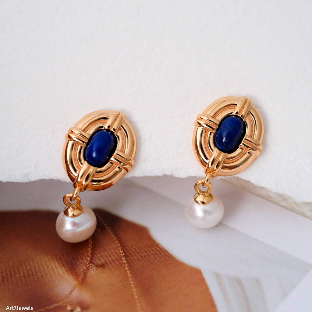 Lapis lazuli earrings