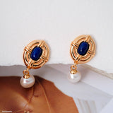 Lapis lazuli earrings