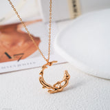 Moon necklace