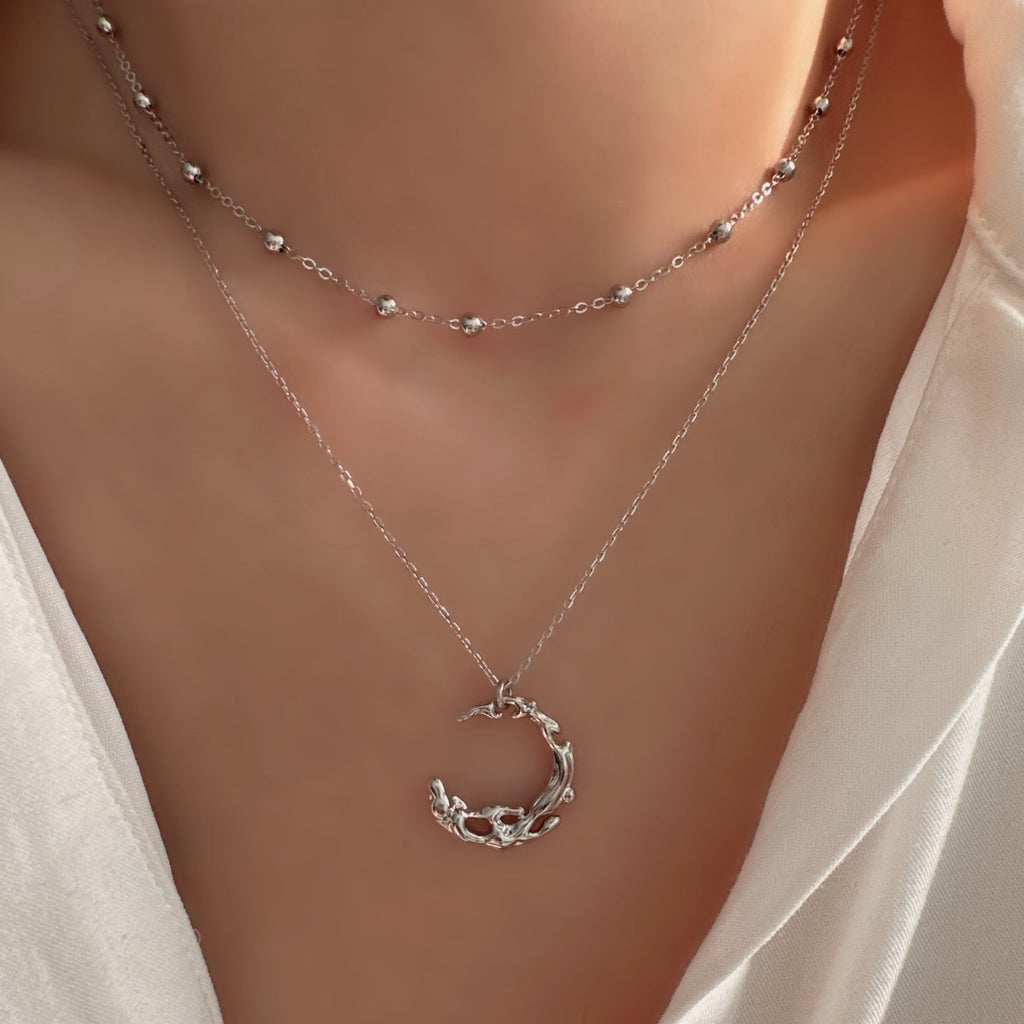 Moon necklace