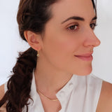 Minimalist peridot huggie earrings, Tiny peridot hoop earrings, August birthstone earrings, Sterling Silver earrings, Gifts for her