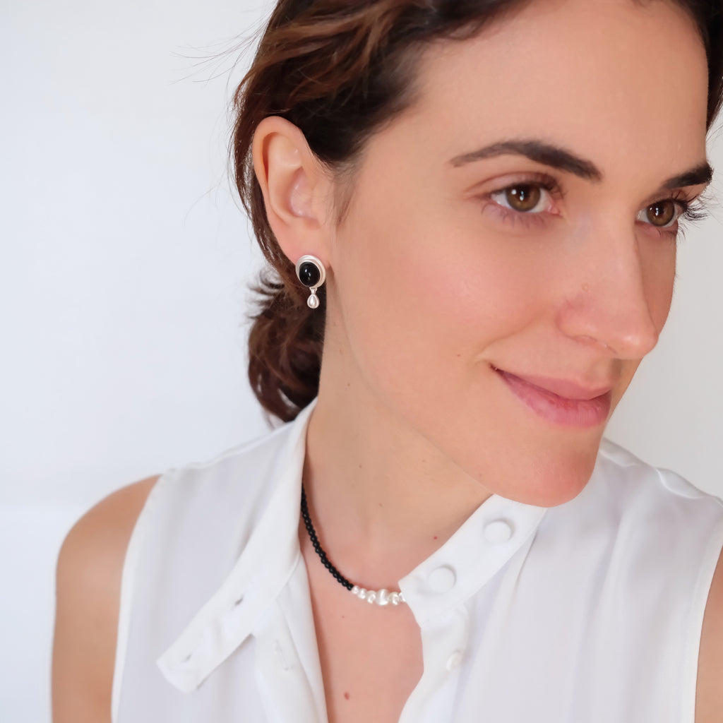 Gemstone earrings, Everyday earrings, Bridesmaid gifts, Gifts for her