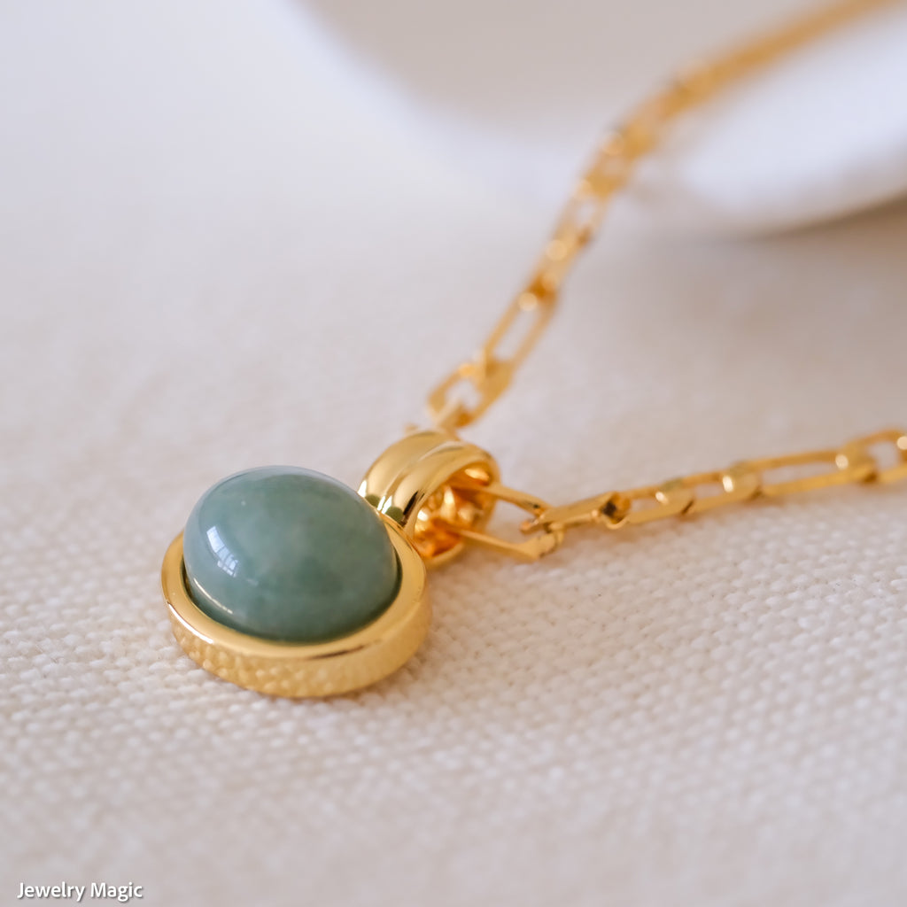 statement Jade Necklace
