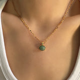 Chunky Jade Necklace