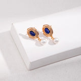 Lapis lazuli earrings