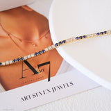 14k gold plated tennis bracelet, 2mm thin tennis bracelet, Birthday gifts