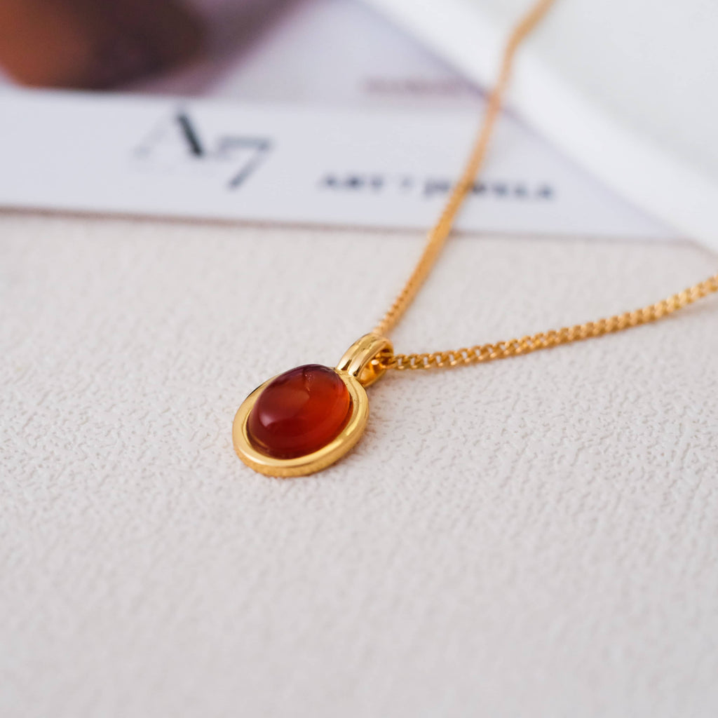 Carnelian necklace