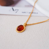 Carnelian necklace