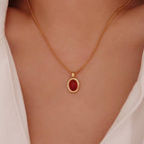 Carnelian necklace
