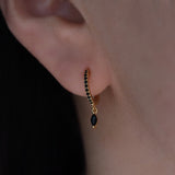 Black Onyx earrings,