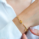 November Birthstone Jewelry, 925 silver bracelet , Gift for women