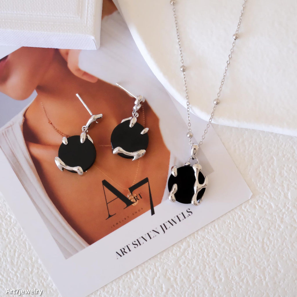 black onyx stone jewelry