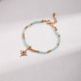 Jade beaded bracelet