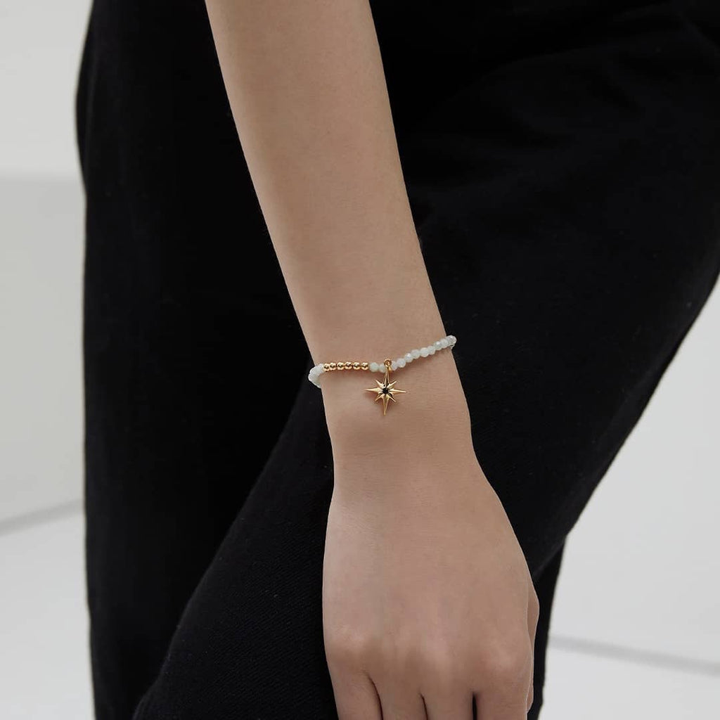 Jade beaded bracelet