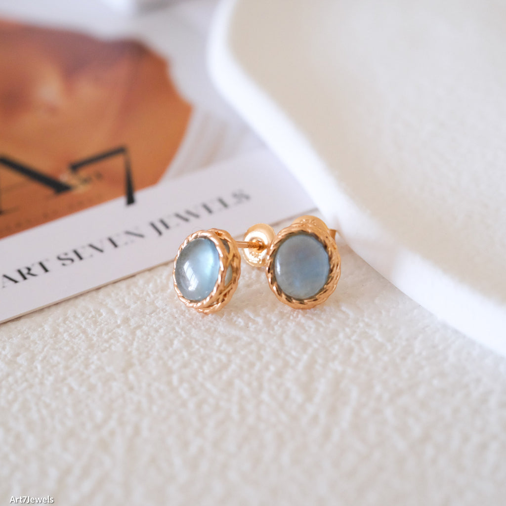 Aquamarine earrings