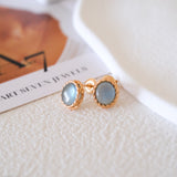 Aquamarine earrings