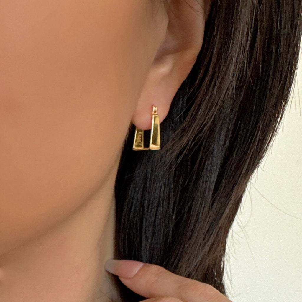 Square Hoop Earrings
