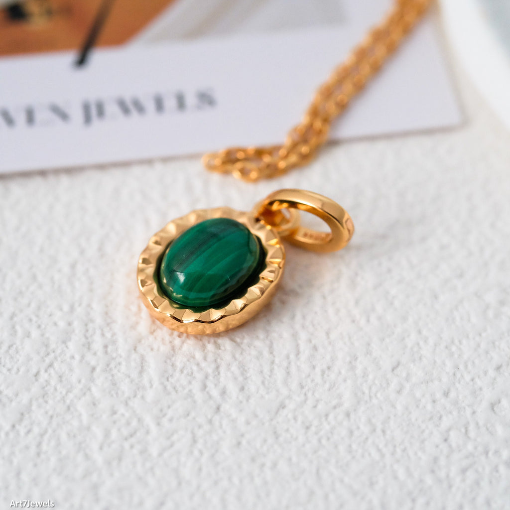 Malachite pendant