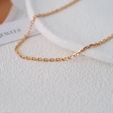 paperclip chain necklace