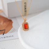 Carnelian necklace