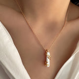 Collar de perlas barrocas