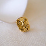 Thick band ring, Wide band ring, Gifts for her