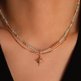 beaded necklace